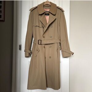 Britches Men’s Classic Camel Trench Coat
